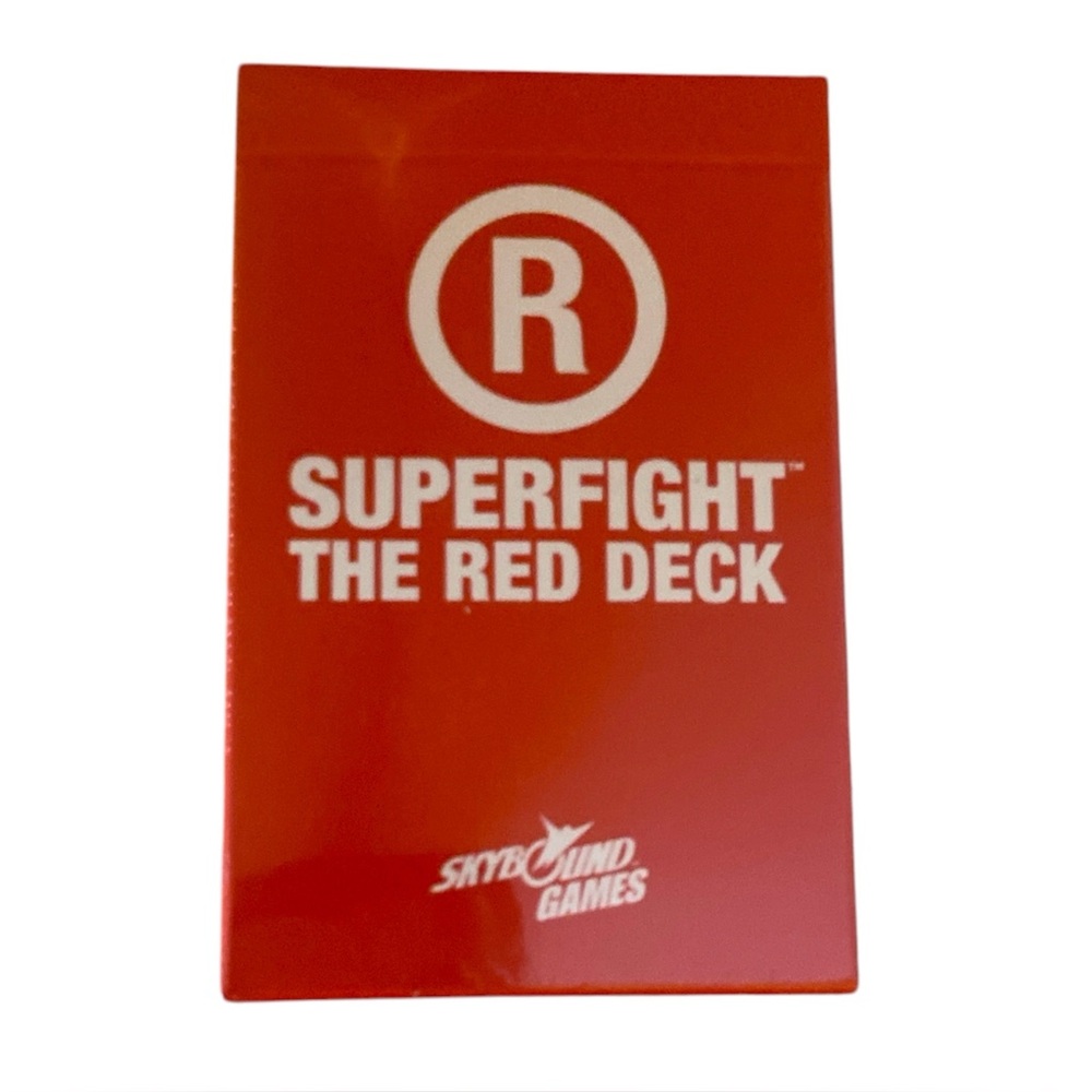 Superfight The Red Deck‎ Expansion Set Card Game 100 R-Rated Cards New Sealed